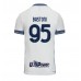 Inter Milan Alessandro Bastoni #95 Bortedrakt 2024-25 Korte ermer